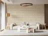 Elegant Beige Geometric Diamond Wallpaper 6