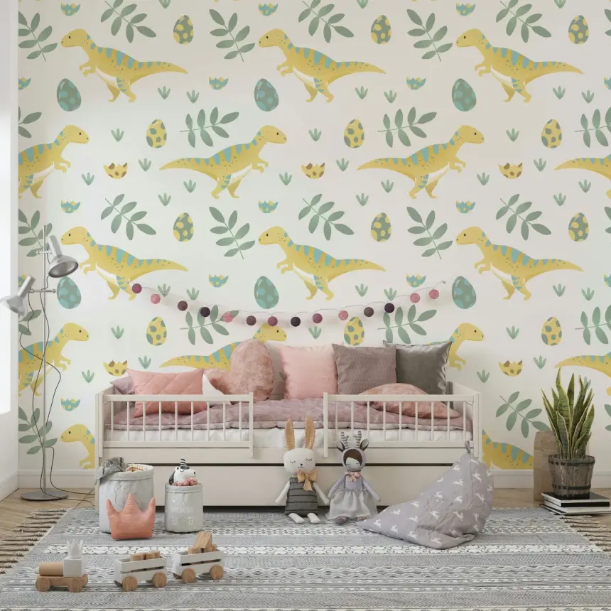 Dino Nursery Wallpaper -2962354