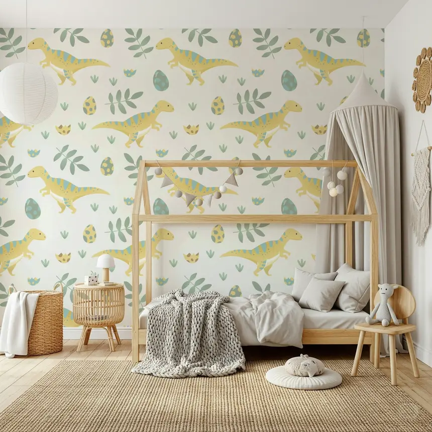 Dino Nursery Wallpaper -2962354