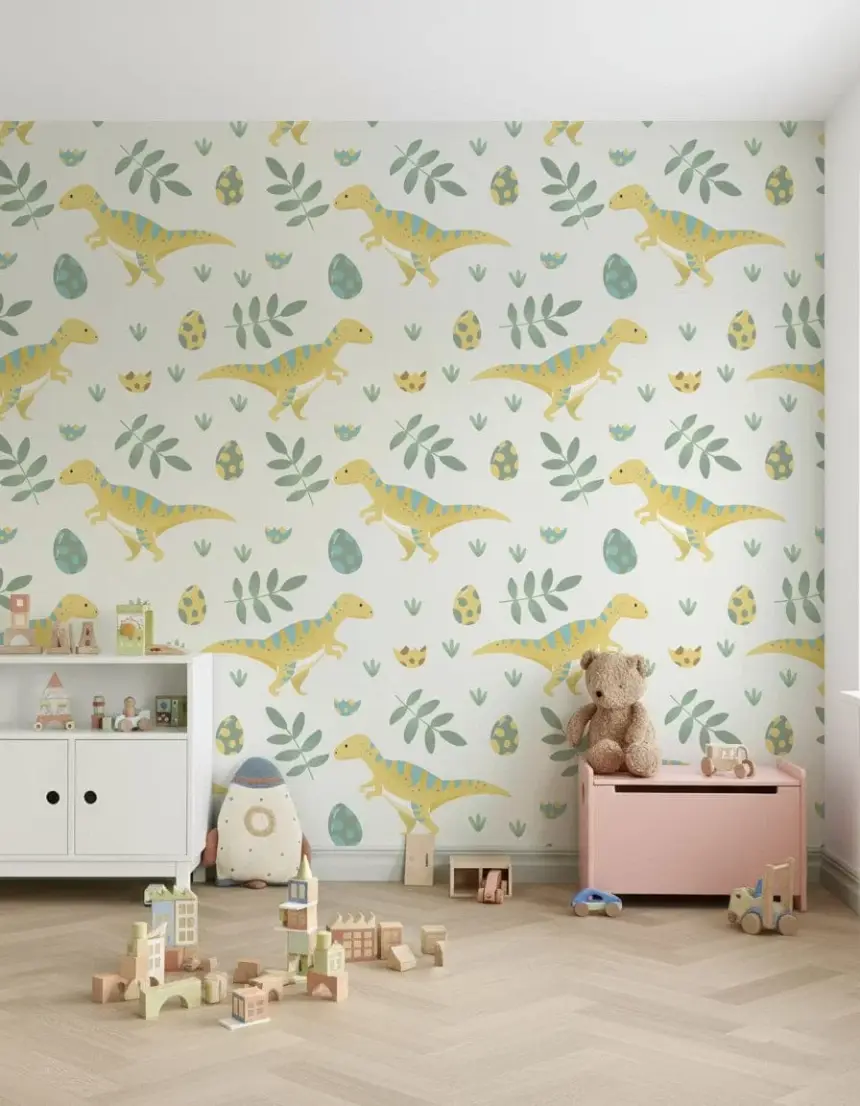 Dino Nursery Wallpaper -2962354
