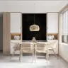 Deep Black Textured Wall Mural 8