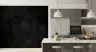 Deep Black Textured Wall Mural 7