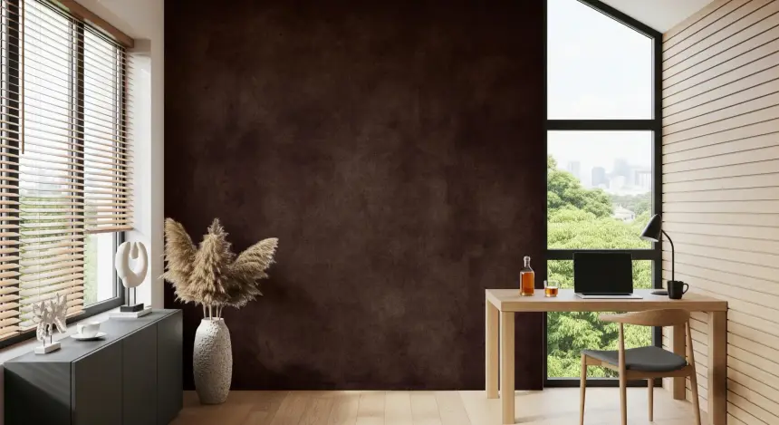 Dirty Paper - Cognac Wall Mural