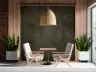 Modern Textured Concrete and Wood Panel Wallpaper 8