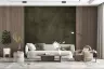 Modern Textured Concrete and Wood Panel Wallpaper 7