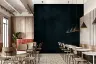 Deep Midnight Textured Wall Mural 6