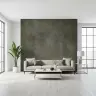 Charcoal Grey Textured Concrete Effect Wall Mural 6