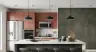 Charcoal Grey Textured Concrete Effect Wall Mural 8