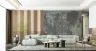 Distressed Concrete Patina Effect Wall Mural 8