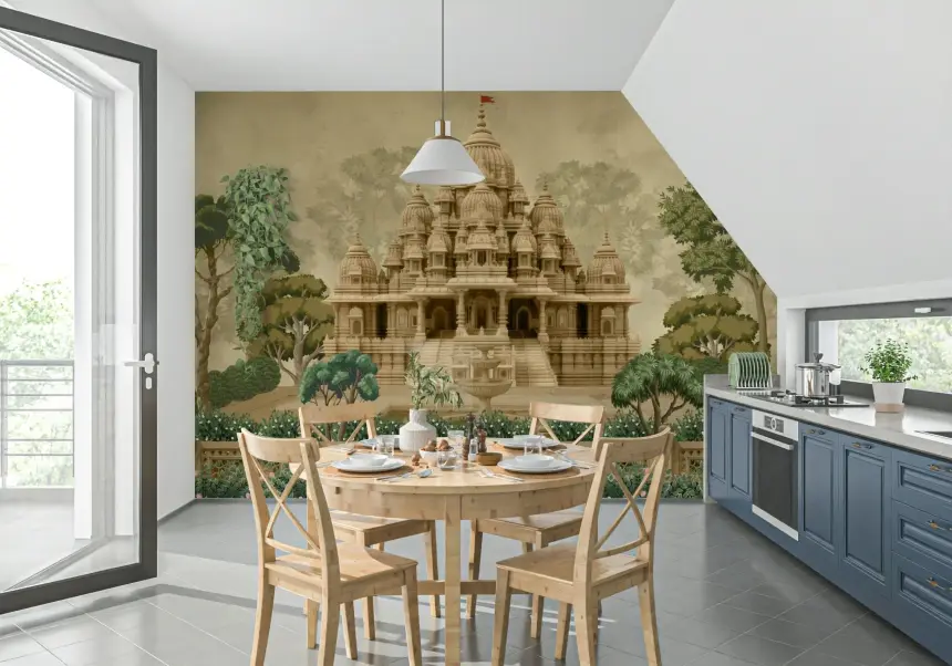 Divine Devalaya Wall Mural