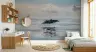 Leaping Dolphins Ocean Seascape Wall Mural 8