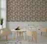 Whimsical Dove and Berry Pattern Wallpaper 6