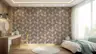 Whimsical Dove and Berry Pattern Wallpaper 7