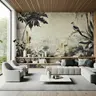 Tropical Bird and Foliage Wall Mural 6