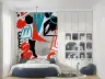 Dynamic Urban Abstract Dotted Shapes Wallpaper 8