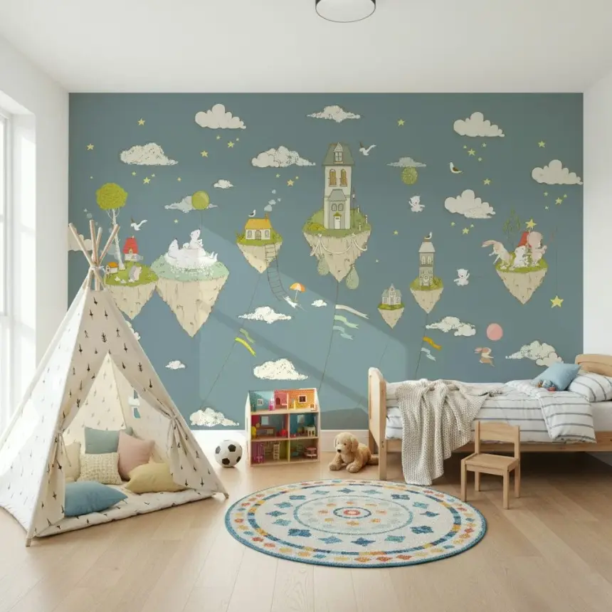 Dreamy Sky Realm Wall Mural -2759479