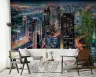 Vibrant Dubai Night Cityscape Wall Mural 6