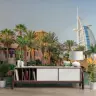 Dubai Burj Al Arab Cityscape Wall Mural 7