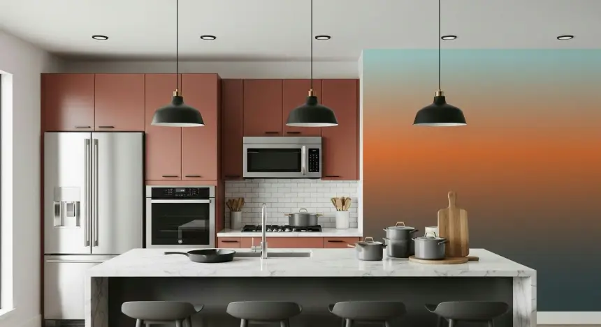 Dusk Horizon Wall Mural