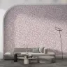 Dusty Rose Botanical Leaf Trail Wallpaper 7