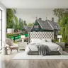 Picturesque Dutch Canal House Wall Mural 6