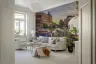 Amsterdam Canal Boats Cityscape Wall Mural 6