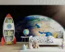 Cosmic Earth View Children's Wall Mural 8