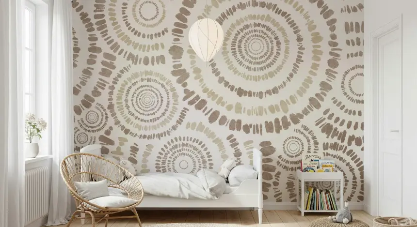 Concentric Circles Wall Mural -2861686