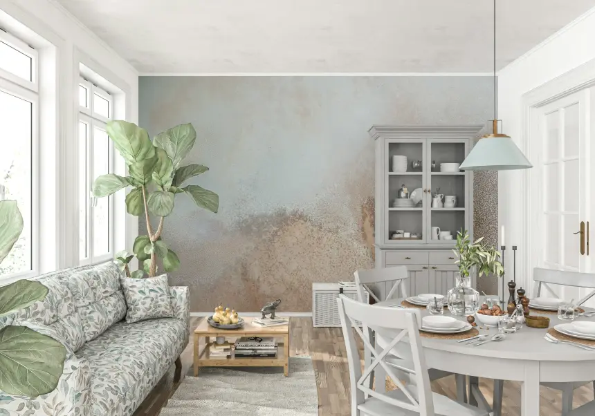 Earthen Hues Abstract Wall Mural - 2732140