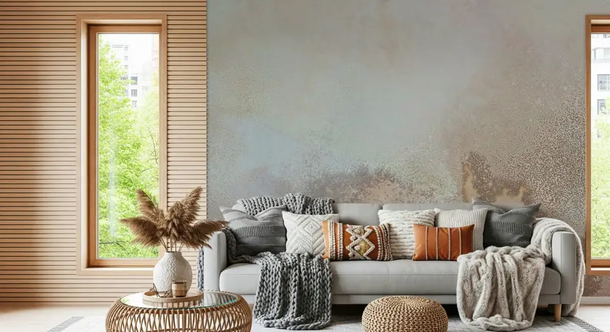 Earthen Hues Abstract Wall Mural - 2732140