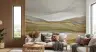 Abstract Earthy Tones Landscape Wall Mural 6