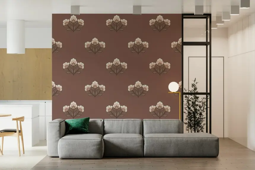 Earthy Blossom Wallpaper