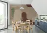 Contemporary Earthy Geometric Arc Wall Mural 8