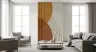 Earthy Geometric Circles Modern Wall Mural 8