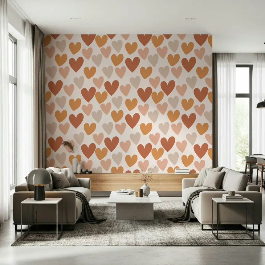 Earthy Hearts Wallpaper - 2983573