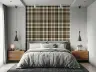 Classic Brown Plaid Check Wallpaper 8