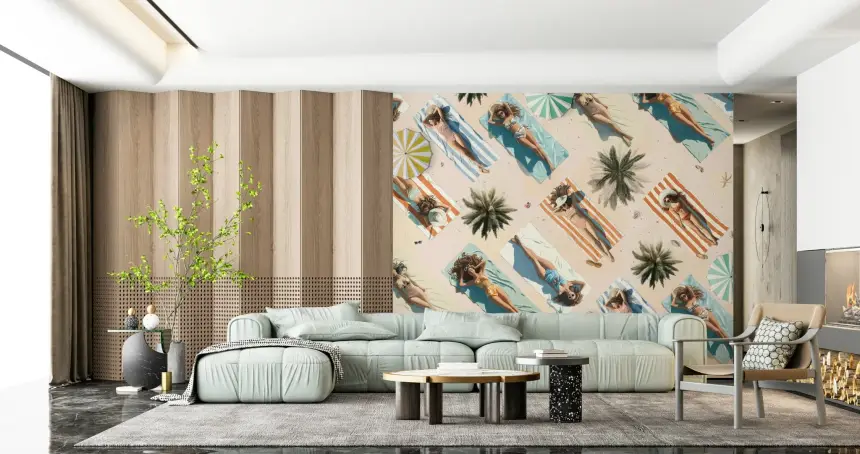 Edge of Summer Wall Mural