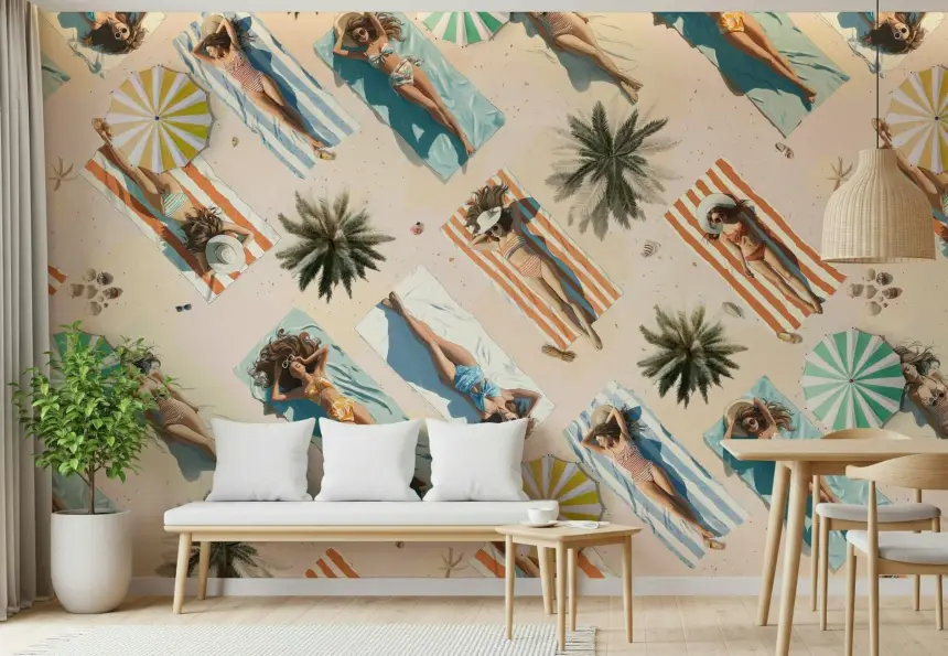 Edge of Summer Wall Mural