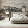Illuminated Edinburgh Cityscape Wall Mural 8