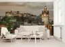 Twilight Edinburgh Castle Cityscape Wall Mural 6