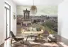 Historic Edinburgh Cityscape Wall Mural 8
