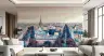 Eiffel Tower Parisian Cityscape Wall Mural 7