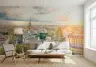 Eiffel Tower Sunset Paris Cityscape Wall Mural 8
