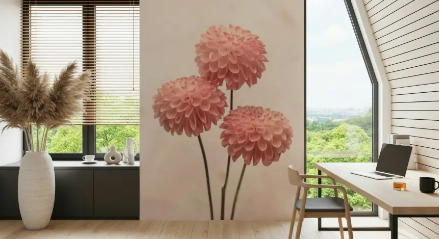 Elegant Contrasts Wall Mural