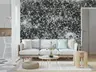 Abstract Monochrome Splatter Wall Mural 6