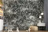 Abstract Monochrome Splatter Wall Mural 5