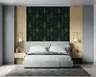 Elegant Emerald Art Deco Pattern Wallpaper 7