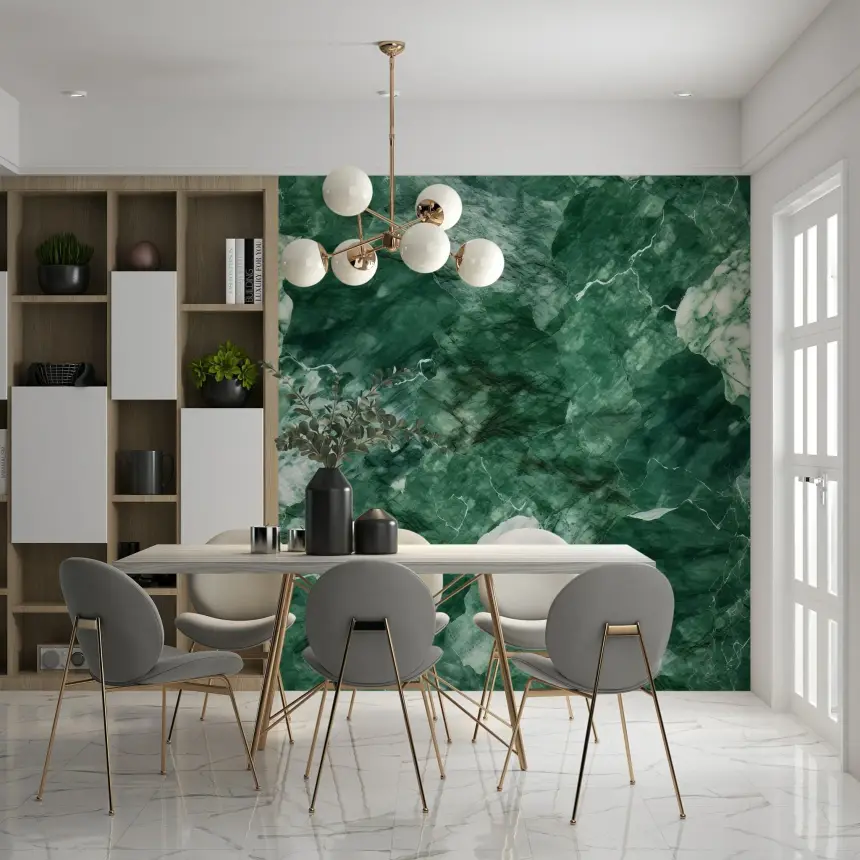Emerald Stone Wall Mural -2566722