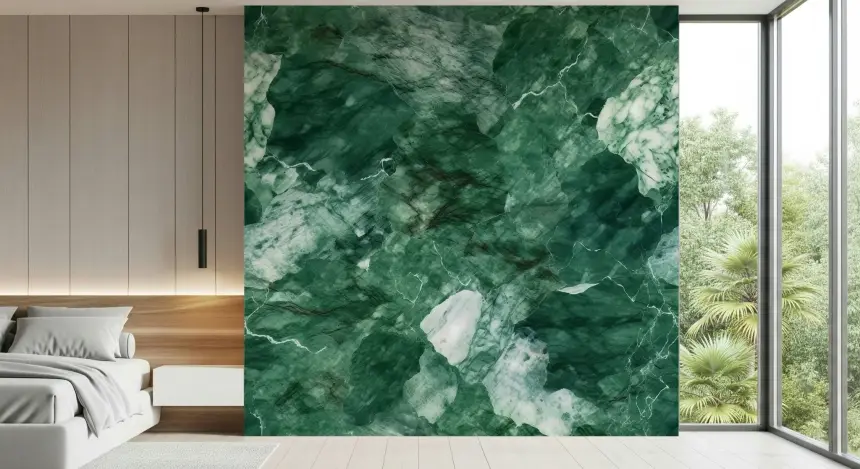 Emerald Stone Wall Mural -2566722