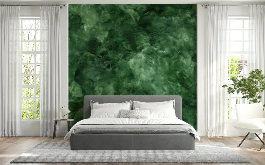 Emerald Veins Wall Mural -2566721
